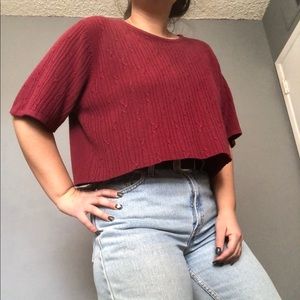 (2 for $30) Vintage Crop Top